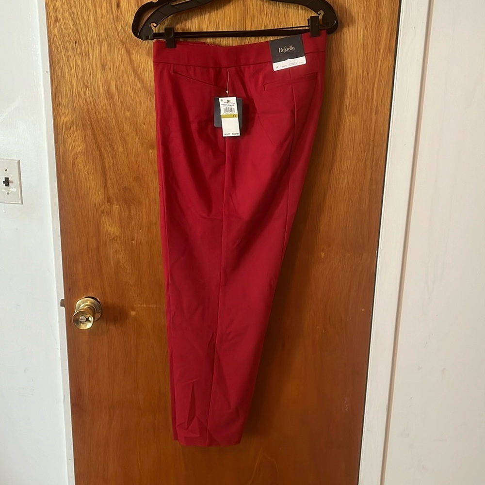 Red pants. New with tag. Size 14